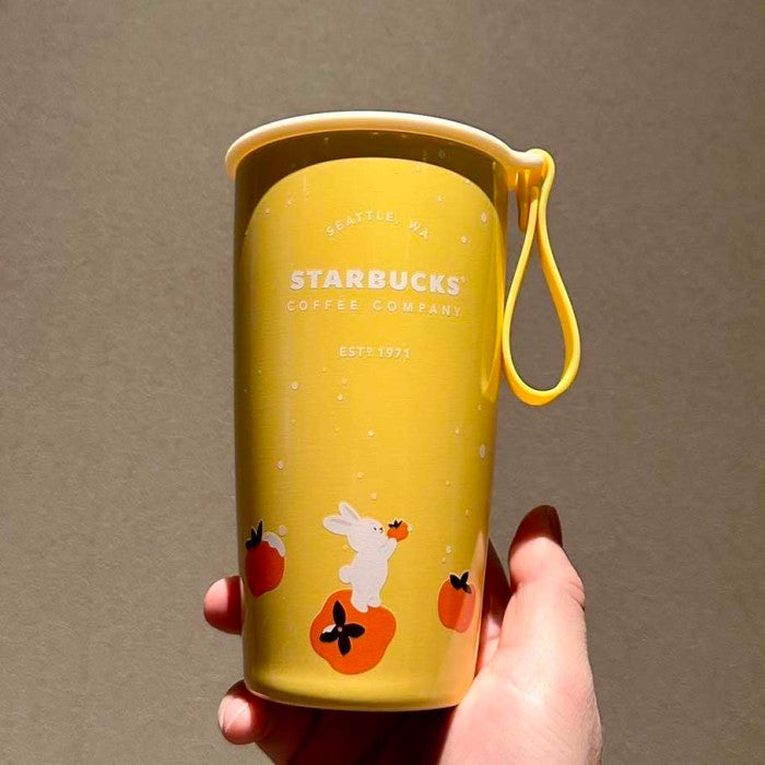 yellow starbucks cup 2023