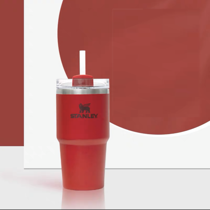 Christmas Red 16oz Stainless steel straw cup - China – Starbies Rules  Everything