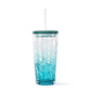 Blue Ocean Series 21oz Glass straw cup - China