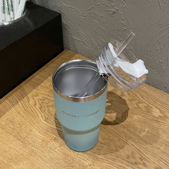 Starbucks Stanley 20oz Light Blue Cup 