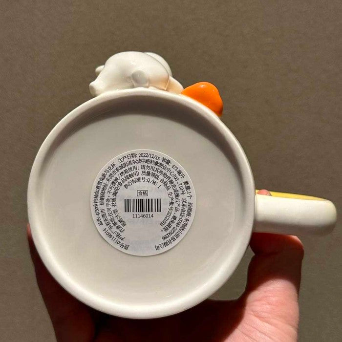 2023 CNY Rabbit Yellow 16oz Ceramic Mug - China