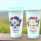 (1) White skull Day of the Dead Hot Cup - Mexico