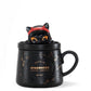 2021 Halloween Black Cat Mug Lid 13 oz - China