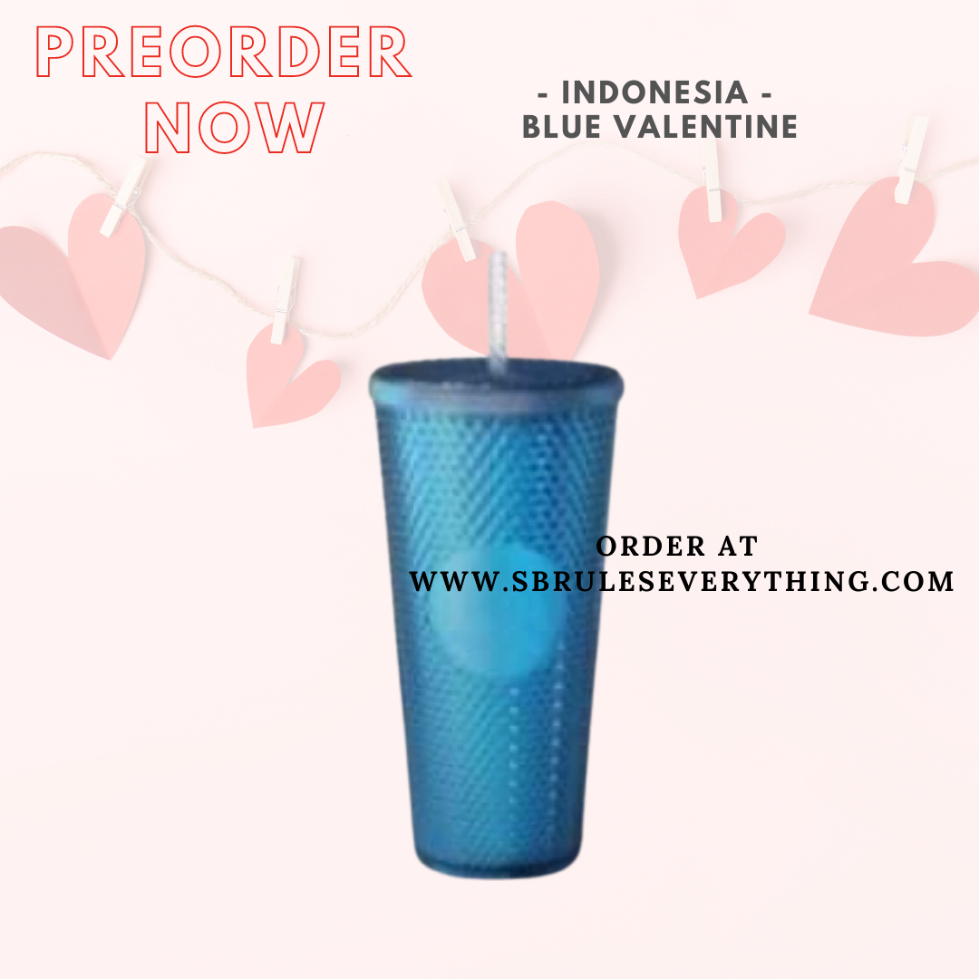 Pink Strawberry & Blue Blueberry Valentine’s Day Studded - Indonesia