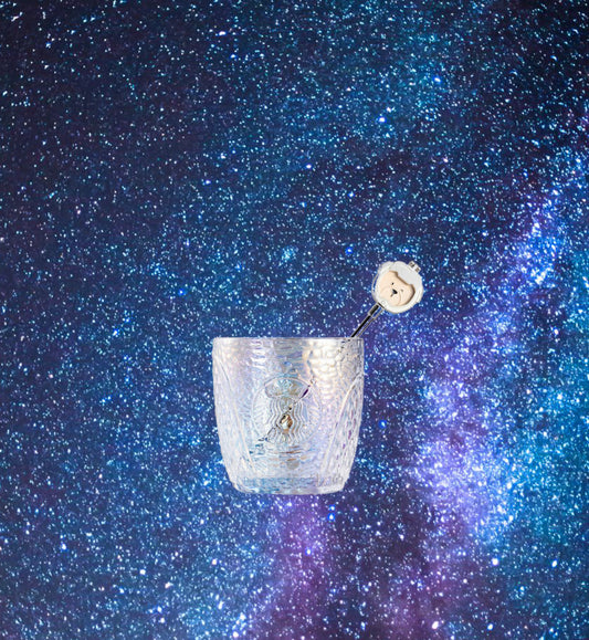 Astronaut  11oz Mug Glass with Mixer - China