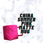Summer Pink Matte Mug 13oz - China