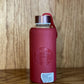 Red Glass Water Bottle Silicone Wrap - Mexico