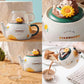 Ceramic Teapot Glass Mug - China